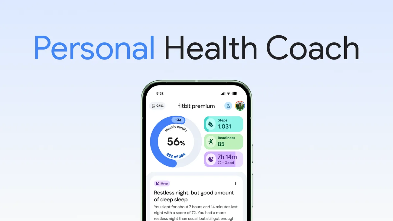 Google's Personal Health Coach app